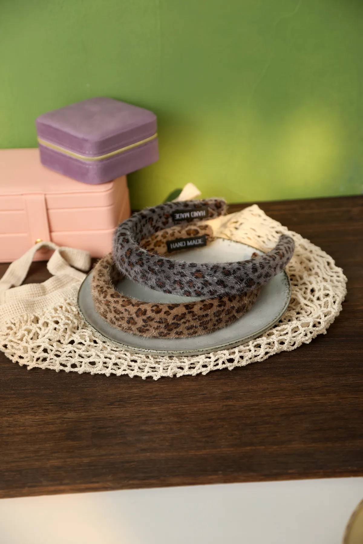 Leopard Padded Headband - Wide Comfort Band product image 5