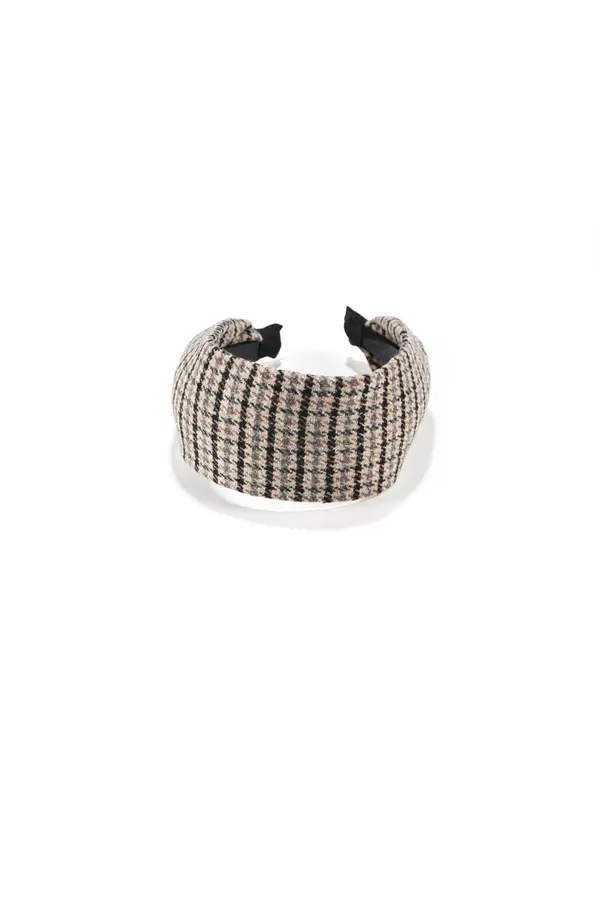 Houndstooth Padded Headband - Wide Hairband product image 2
