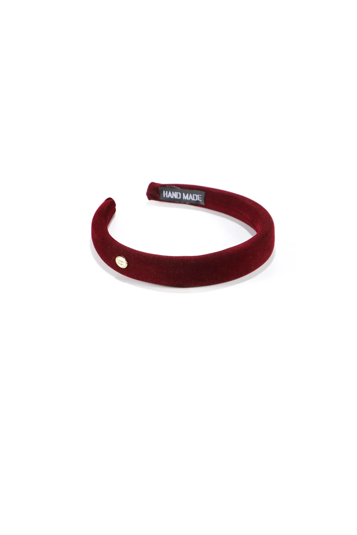 Velvet Padded Headband - Gold-Accent Hairband product image 3
