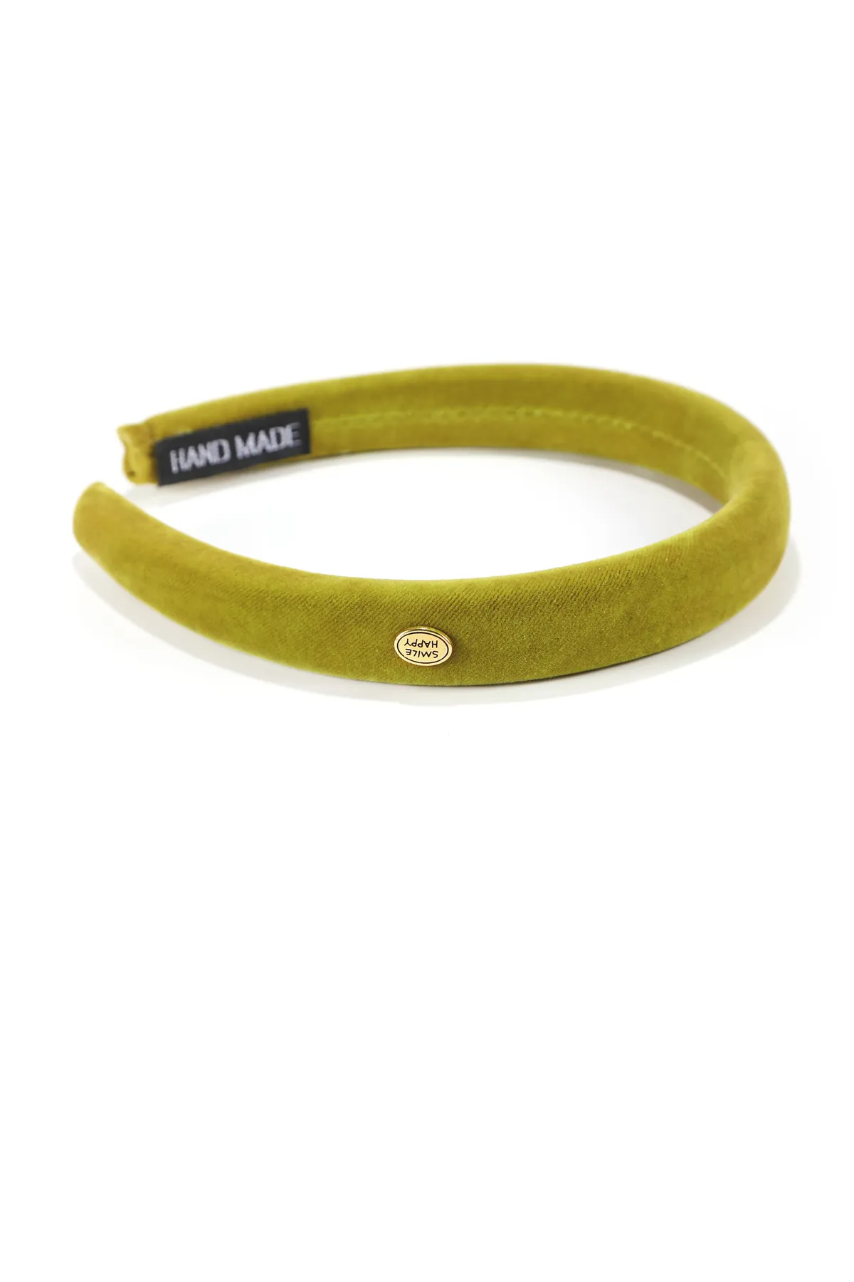 Velvet Padded Headband - Gold-Accent Hairband product image 5