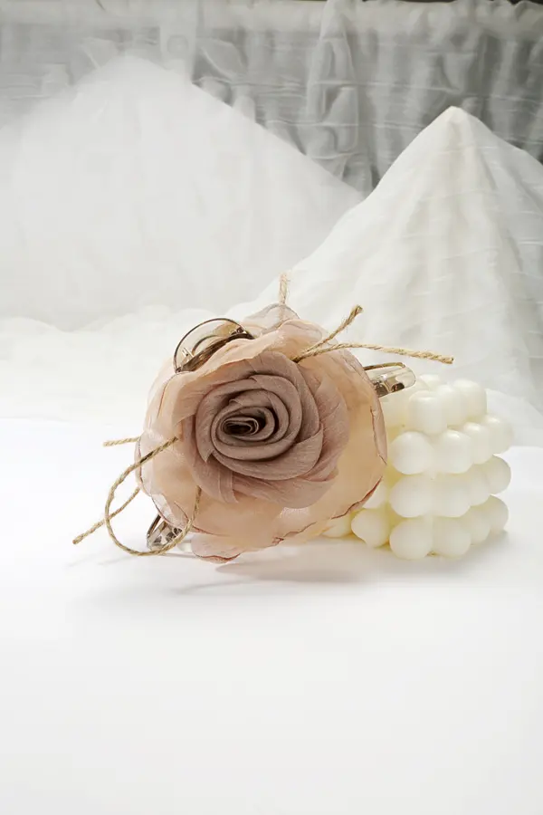 Sage Rose Tortoise Claw Clip - Cottage Hair Clip product image 7