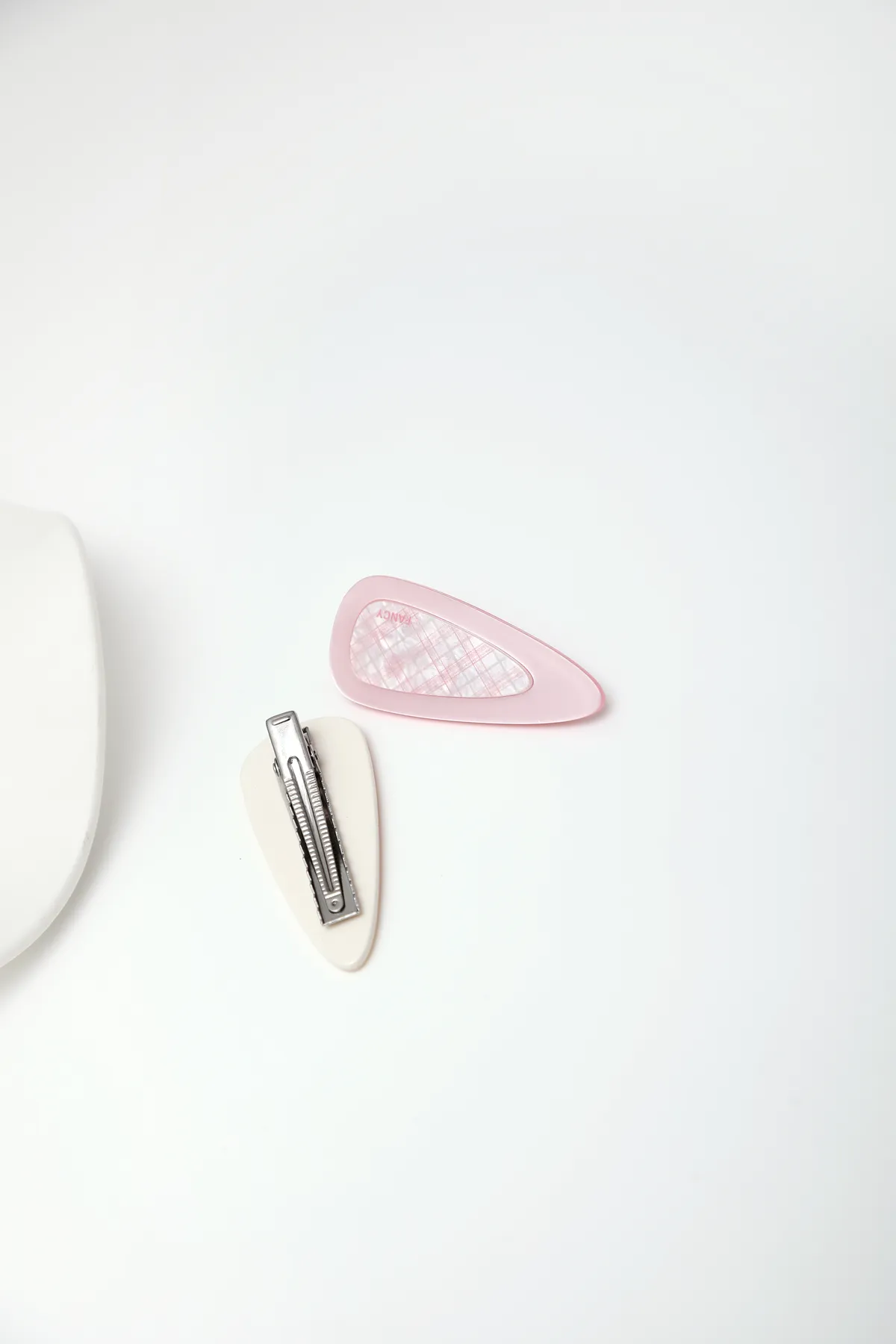 Marble Teardrop Hair Clips - Set of 2 Barrettes product image 7