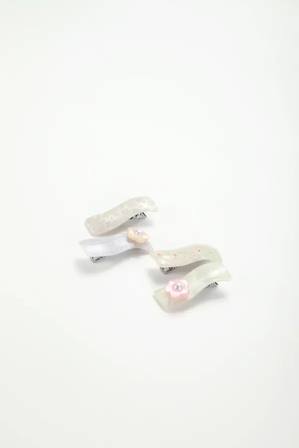 Bear and Pearl Drop Earrings - Charm Dangle Earrings product image 5