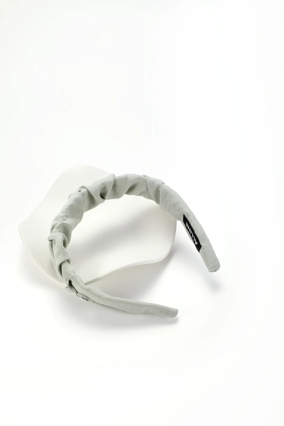 Buttercream Ruched Headband - Wide Soft Band product image 7