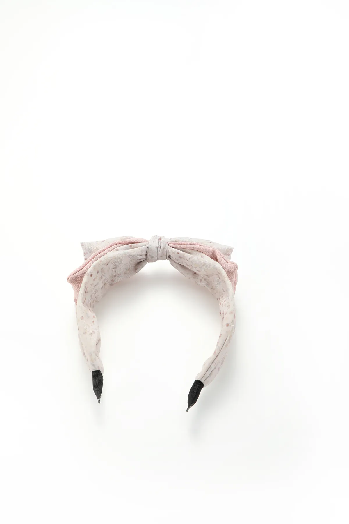 Lavender Floral Bow Headband - Wide Comfort Band product image 5