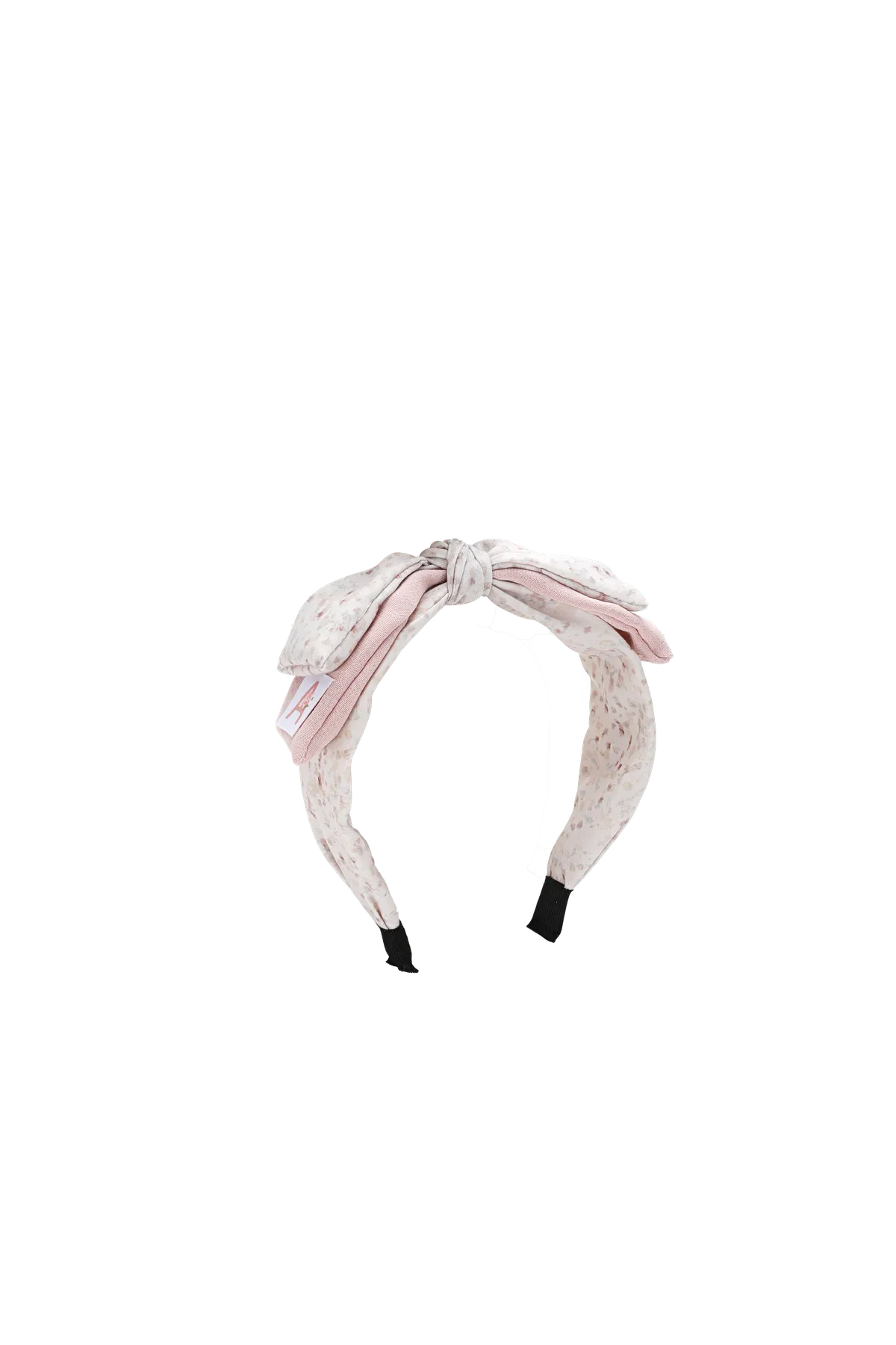 Lavender Floral Bow Headband - Wide Comfort Band product image 7