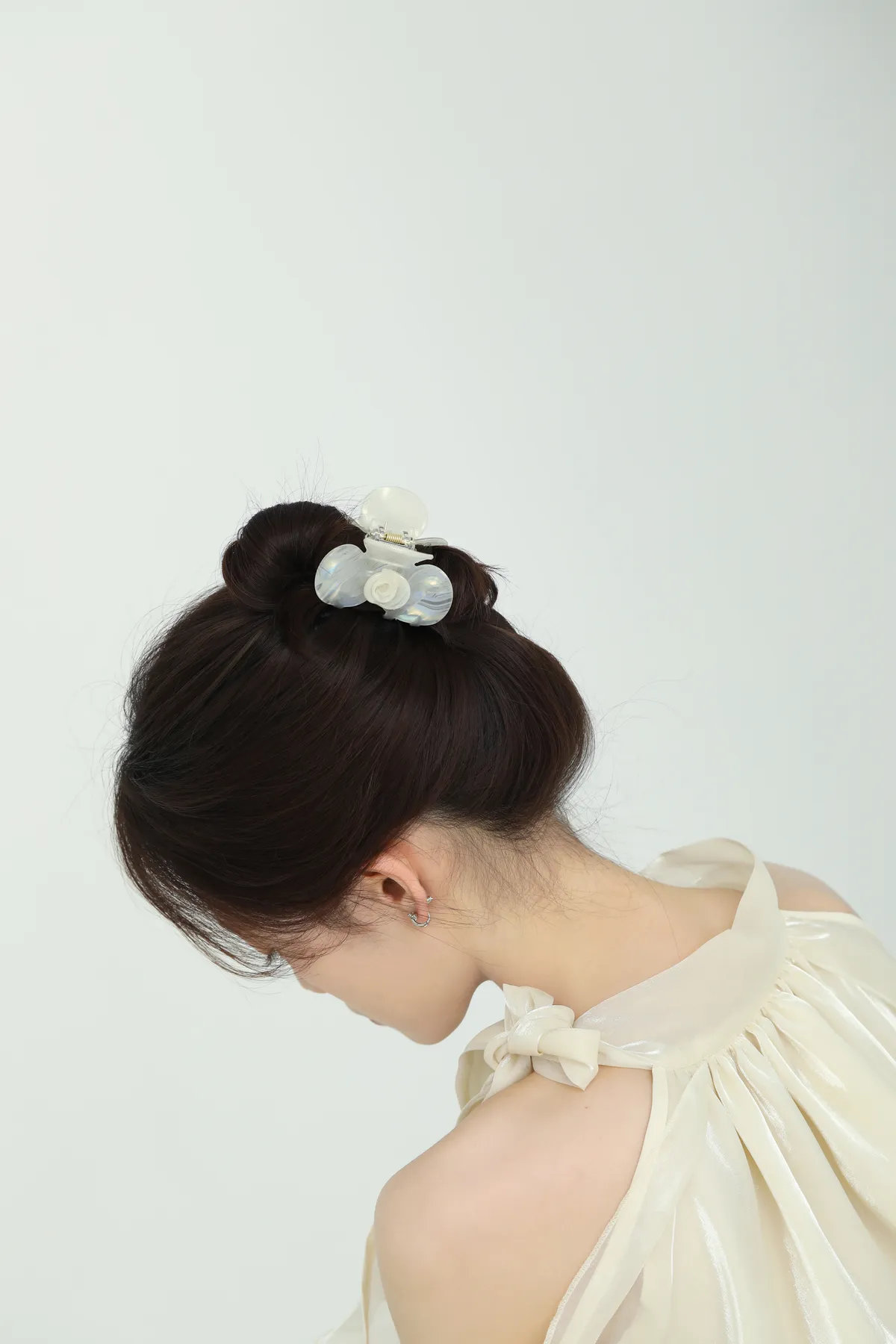 Pearlescent Butterfly Claw Clip - Statement Hair Clip product image 2