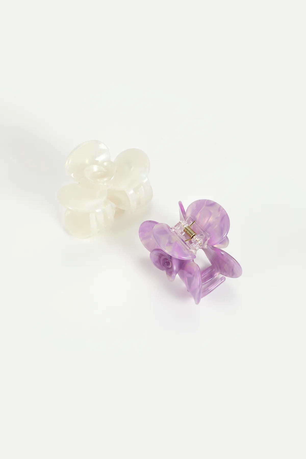 Pearlescent Butterfly Claw Clip - Statement Hair Clip product image 6